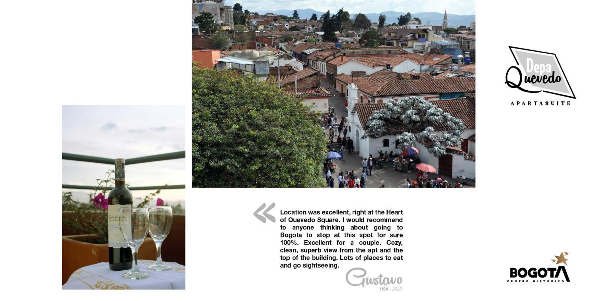 Depa Quevedo - Trendy Revamped Flat - Exceptional Spot In Bogota'S Historic Colonial Square - Candelaria Εξωτερικό φωτογραφία