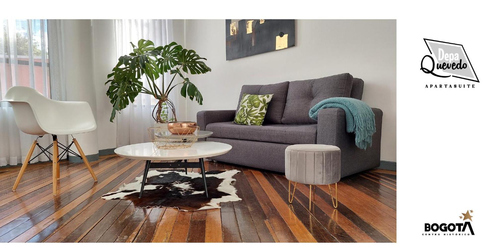 Depa Quevedo - Trendy Revamped Flat - Exceptional Spot In Bogota'S Historic Colonial Square - Candelaria Εξωτερικό φωτογραφία