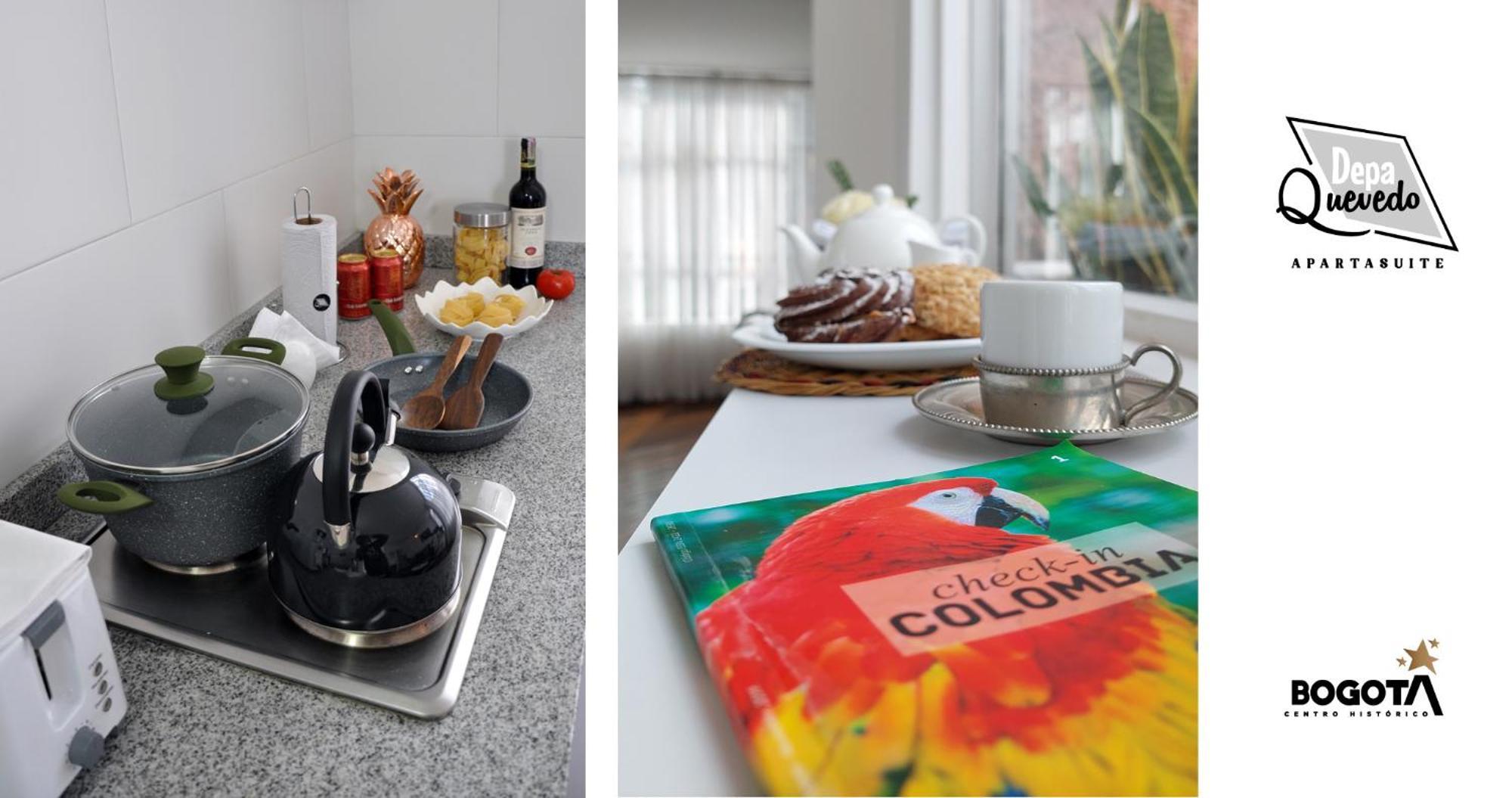 Depa Quevedo - Trendy Revamped Flat - Exceptional Spot In Bogota'S Historic Colonial Square - Candelaria Εξωτερικό φωτογραφία