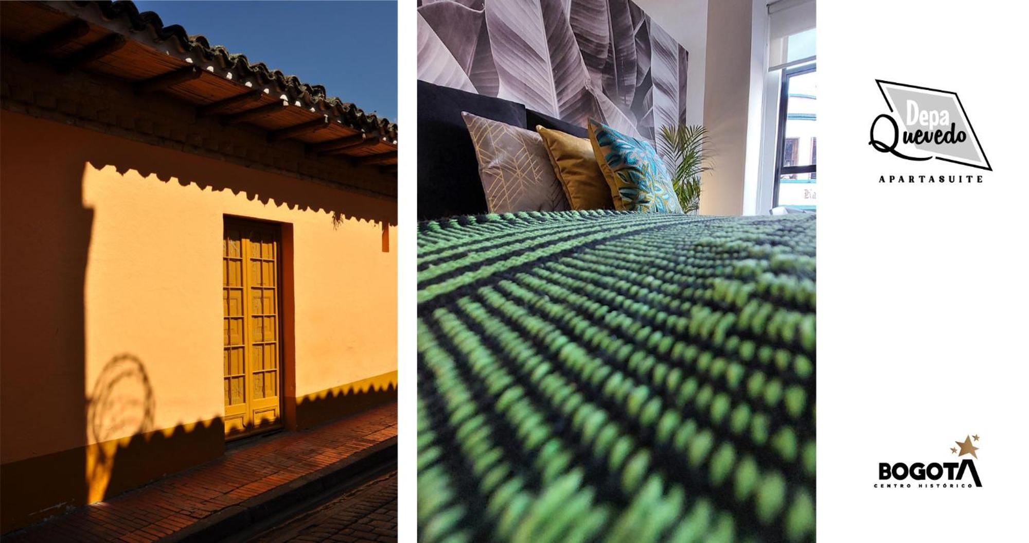 Depa Quevedo - Trendy Revamped Flat - Exceptional Spot In Bogota'S Historic Colonial Square - Candelaria Εξωτερικό φωτογραφία