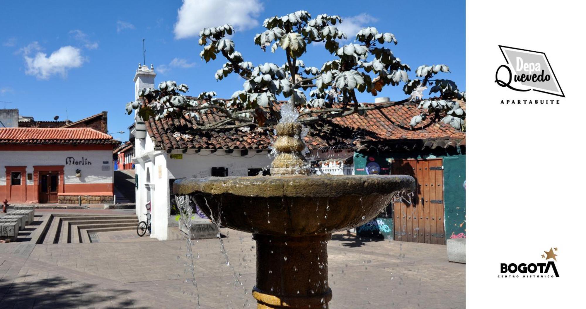 Depa Quevedo - Trendy Revamped Flat - Exceptional Spot In Bogota'S Historic Colonial Square - Candelaria Εξωτερικό φωτογραφία