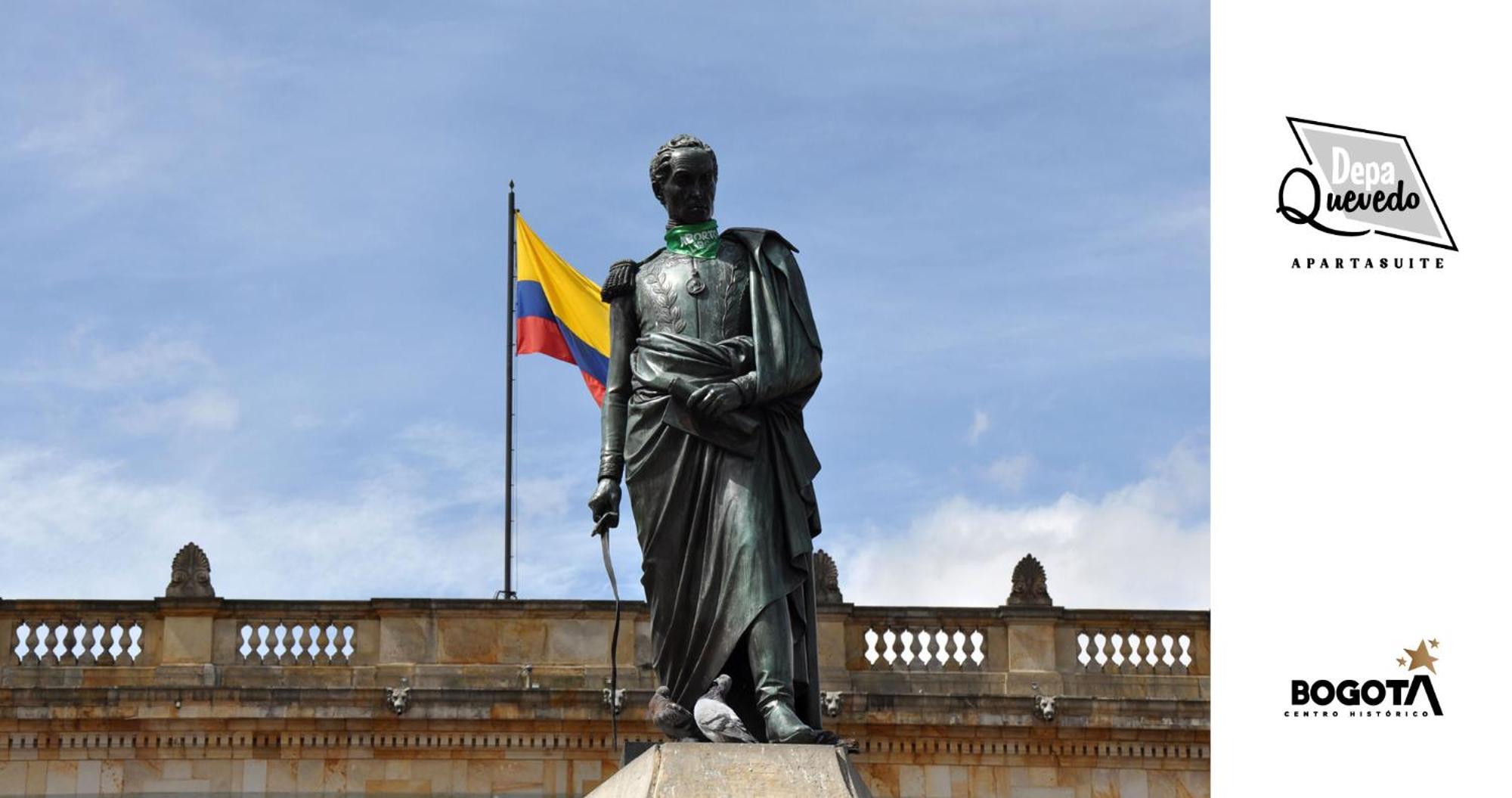 Depa Quevedo - Trendy Revamped Flat - Exceptional Spot In Bogota'S Historic Colonial Square - Candelaria Εξωτερικό φωτογραφία