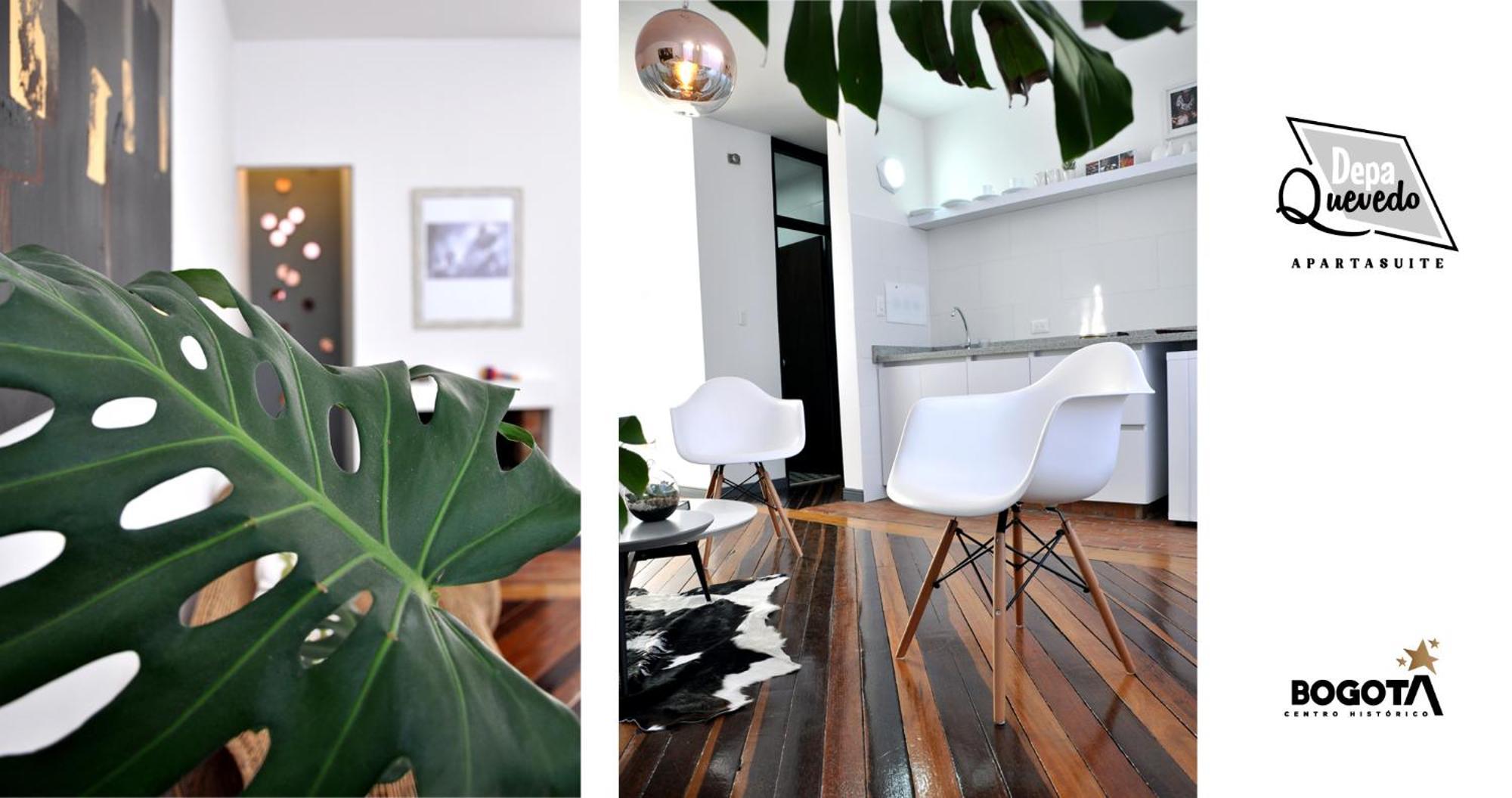 Depa Quevedo - Trendy Revamped Flat - Exceptional Spot In Bogota'S Historic Colonial Square - Candelaria Εξωτερικό φωτογραφία