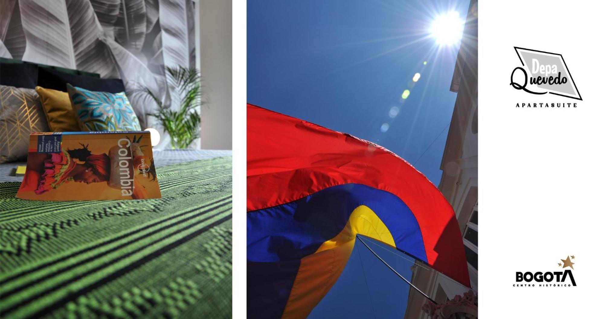 Depa Quevedo - Trendy Revamped Flat - Exceptional Spot In Bogota'S Historic Colonial Square - Candelaria Εξωτερικό φωτογραφία